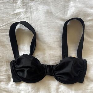 Free People The Oracle Black Bikini Top